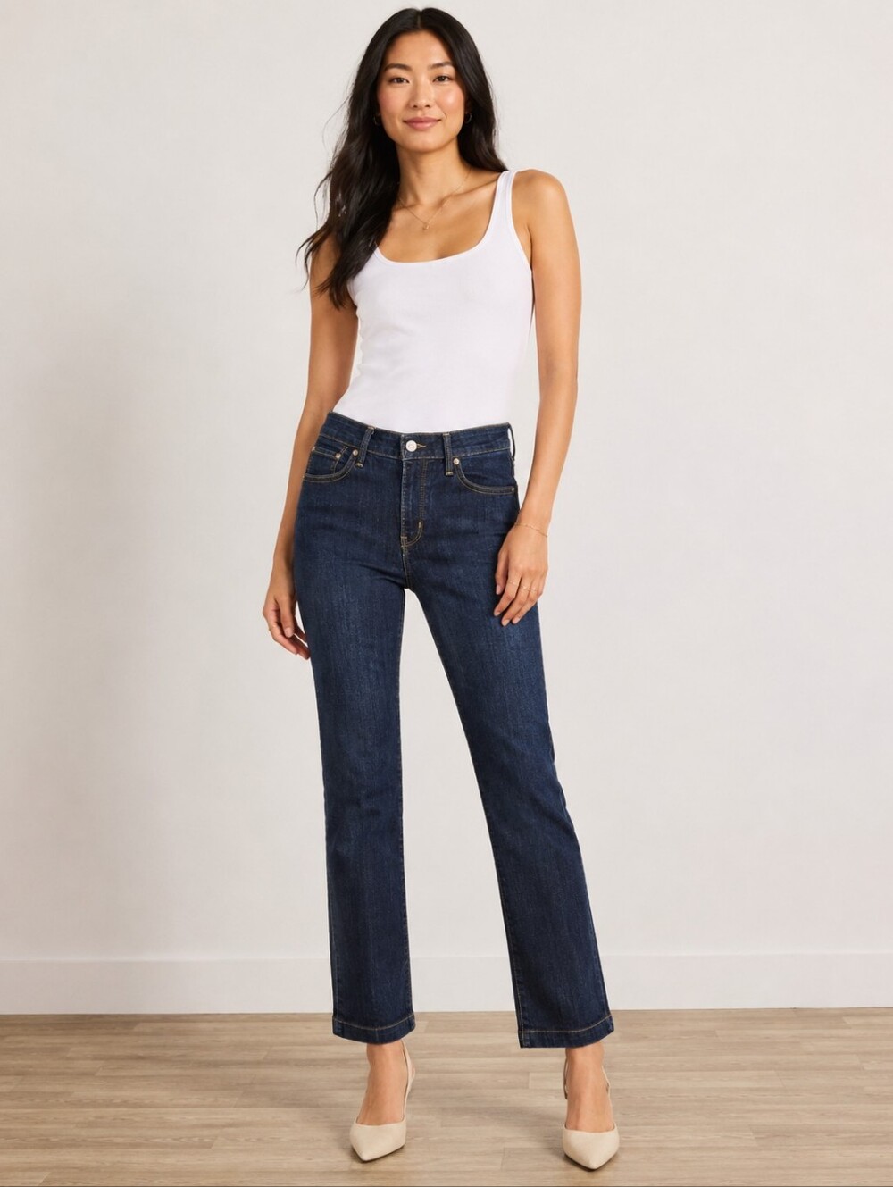 ❤️ LEVIS DEMI CURVE STRAIGHT LEG JEANS, 2 (26)